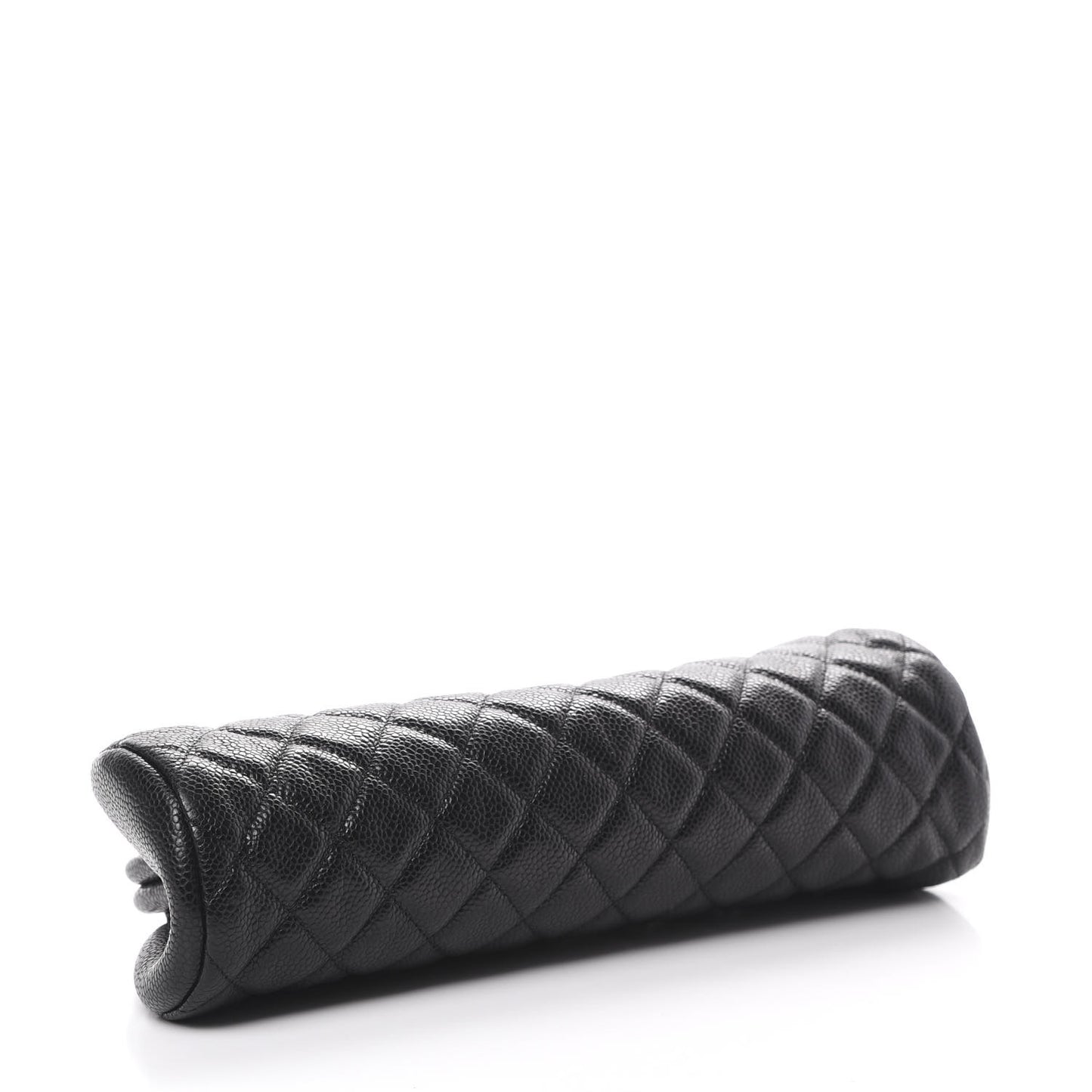 Caviar Quilted Timeless Clutch Black