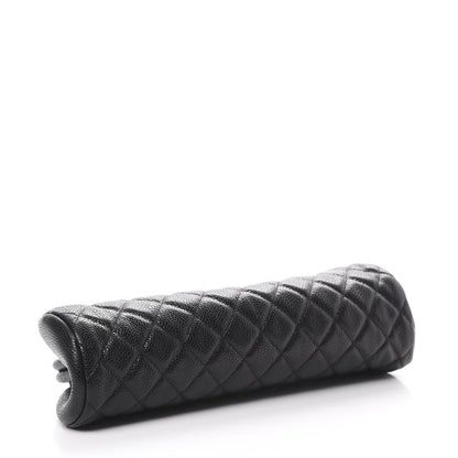 Chanel Caviar Quilted Timeless Clutch Black 3 of 10
