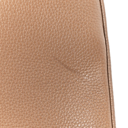 Celine Grained Calfskin Small 16 Top Handle Bag Beige 15 of 15