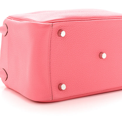 Hermes Taurillon Clemence Lindy 26 Rose Azalee 8 of 10