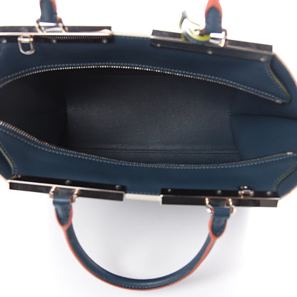 Fendi Vitello Dolce Century Petite 3Jours Tote Pavone 4 of 8