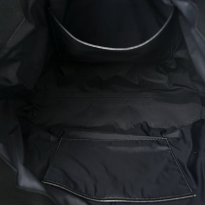 Balenciaga Grained Calfskin Embossed Large Car East West Tote Black 5 of 10