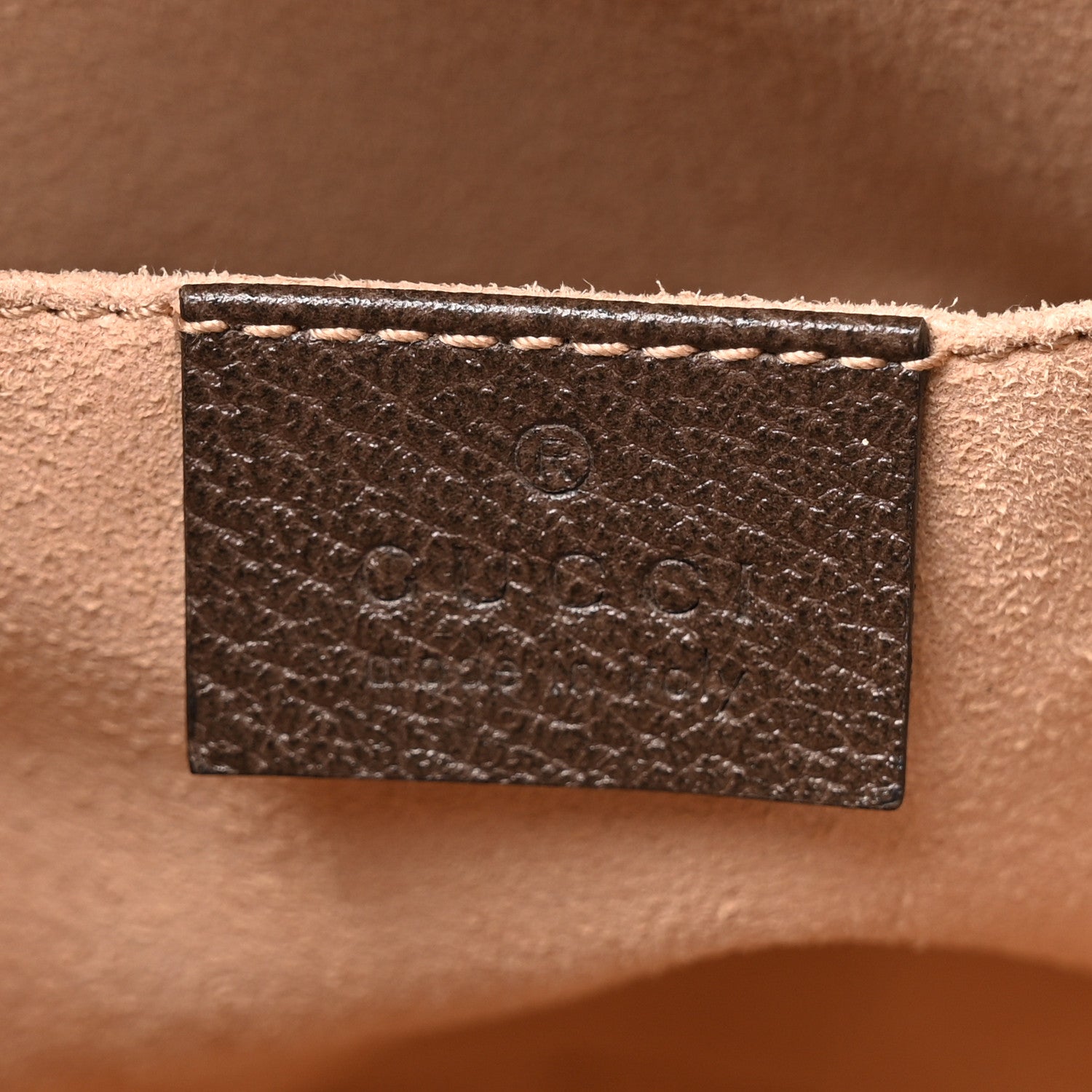 Gucci GG Supreme Monogram Web Small Ophidia Bucket Bag Brown 6 of 12