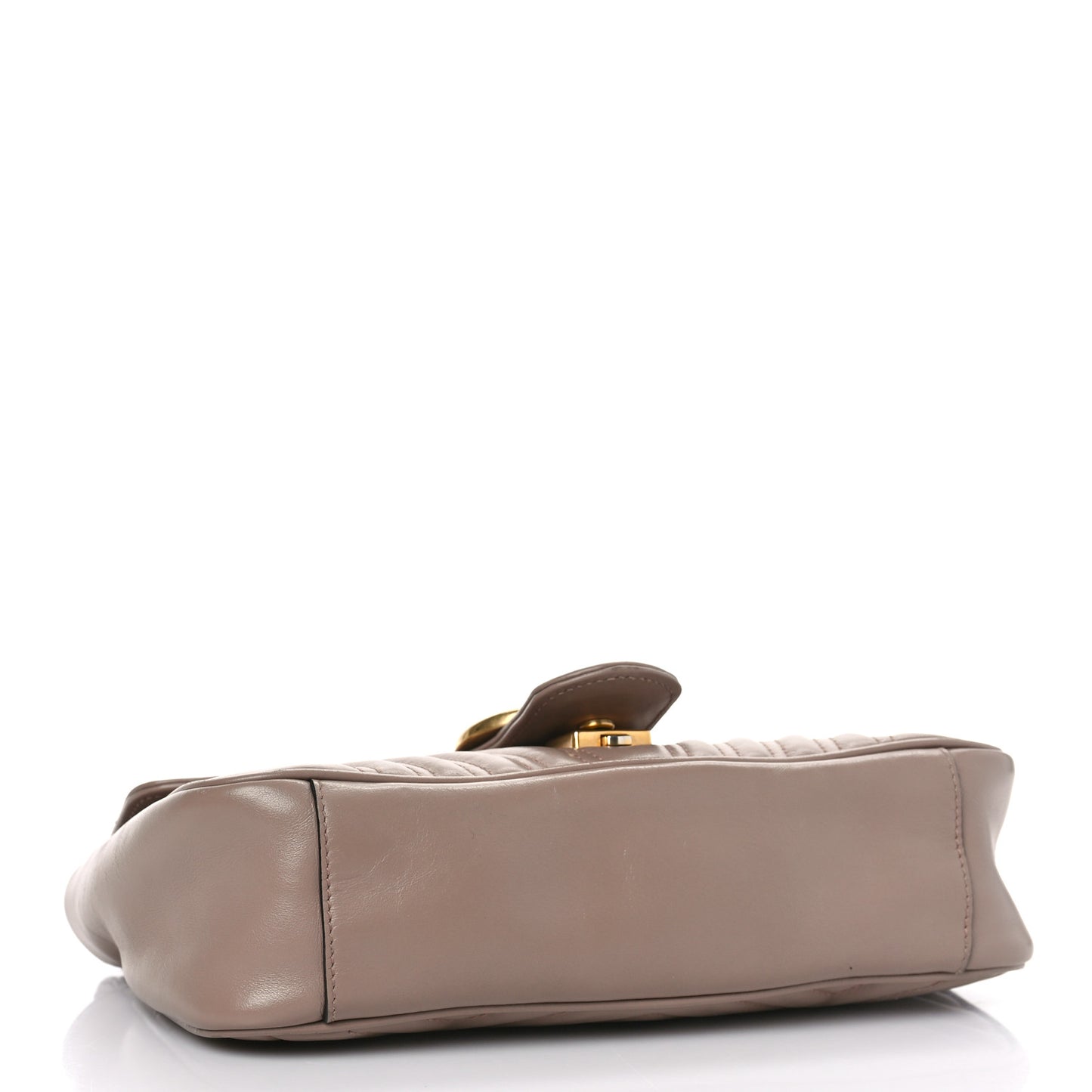 Calfskin Matelasse Small GG Marmont Shoulder Bag Porcelain Rose