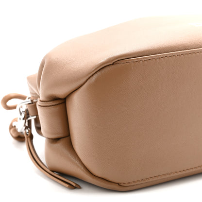 Christian Dior Supple Lambskin Bow Pouch Camel 9 of 10