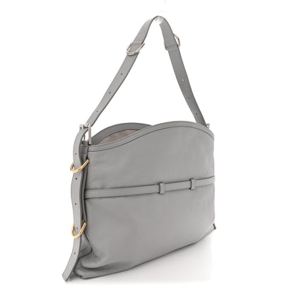 Givenchy Calfskin Medium Voyou Bag Light Grey 3 of 10