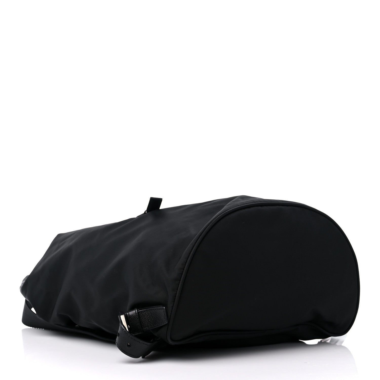 Prada Nylon Tessuto Saffiano Zipper Backpack Black 3 of 7