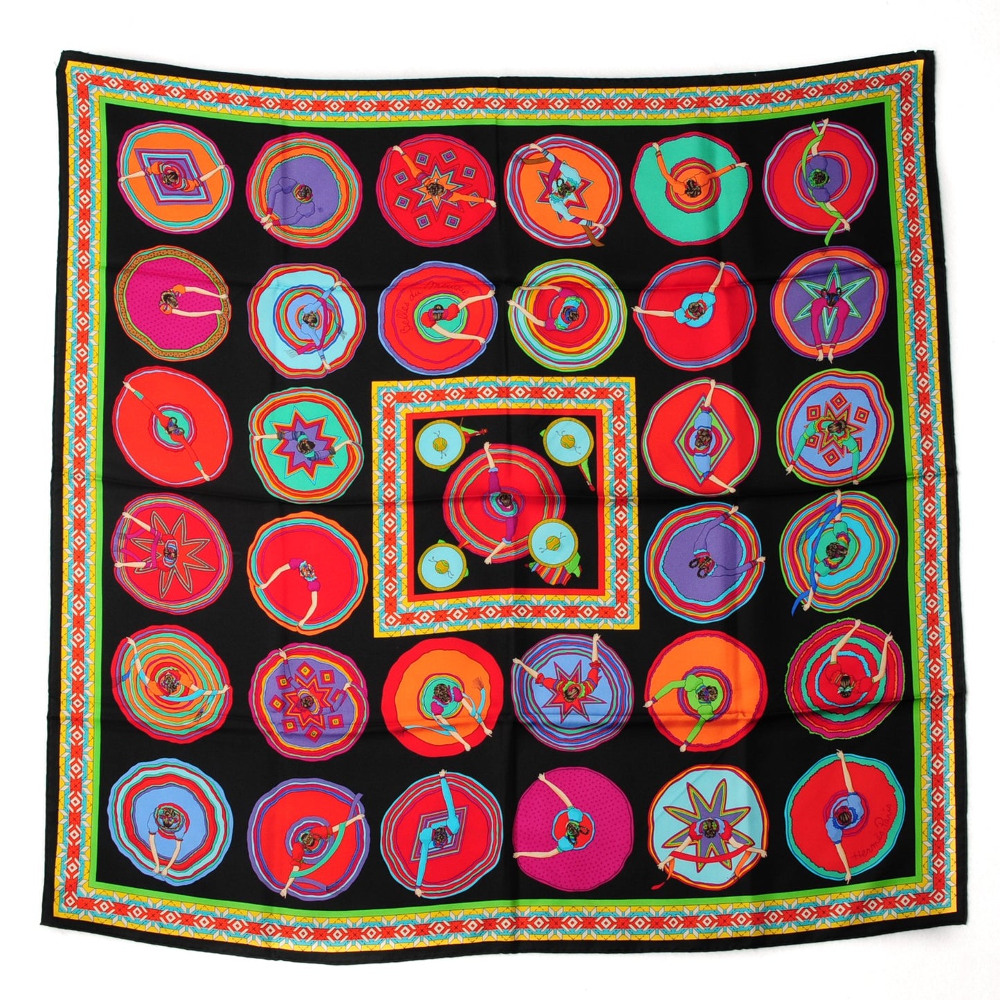 Silk Belles du Mexique Scarf 90