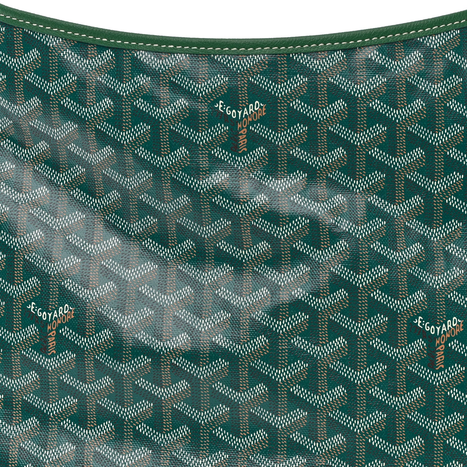 Goyard Goyardine Boheme Hobo Green 10 of 12
