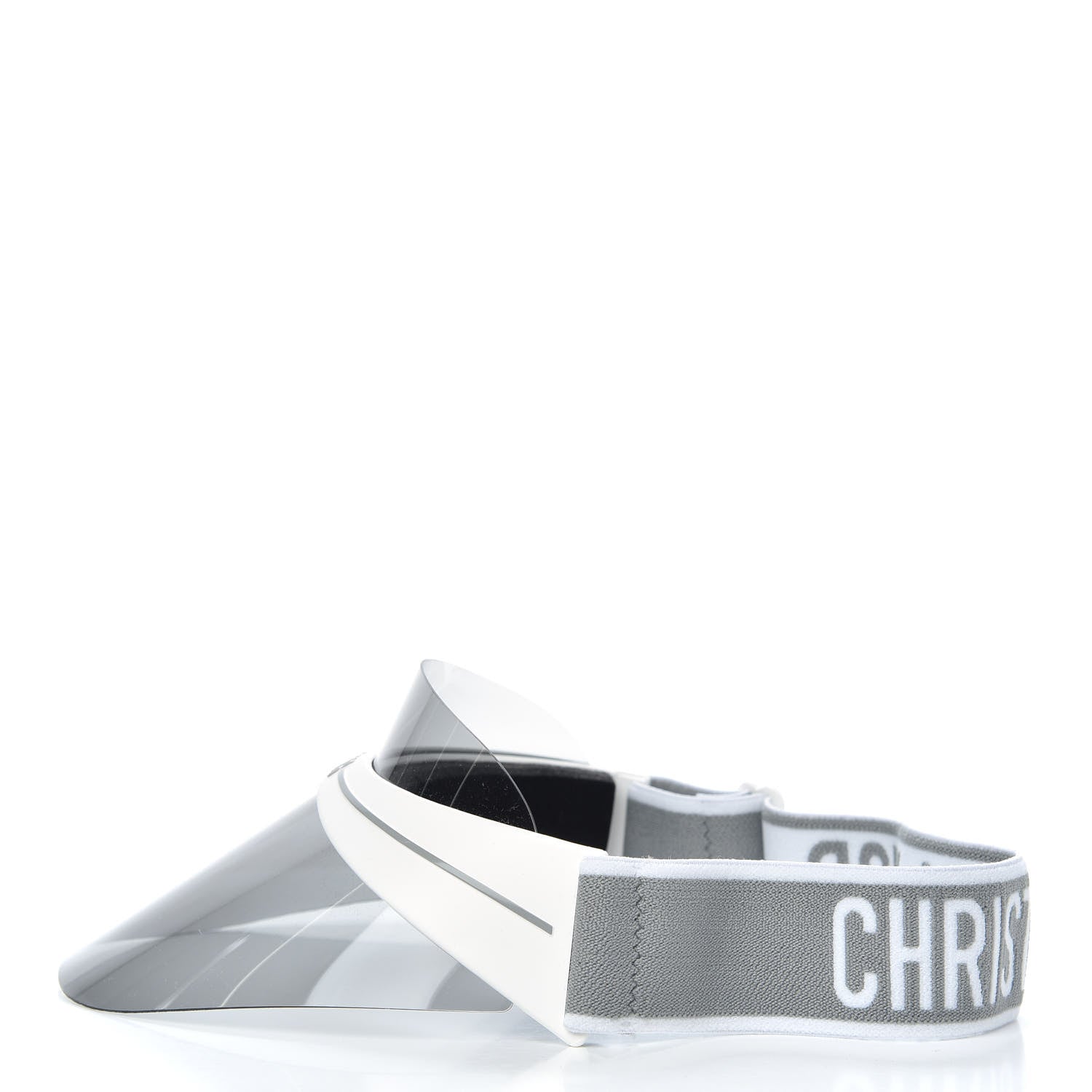 Christian Dior Mirrored DiorClub1 Sun Visor Grey 2 of 6