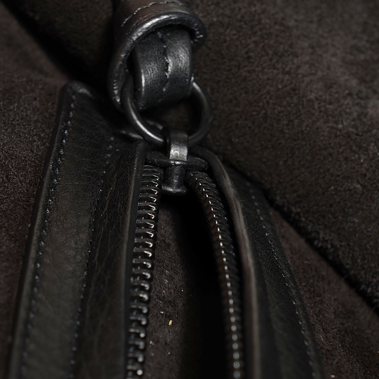 Celine Supple Calfskin Medium Phantom Luggage Black 7 of 9