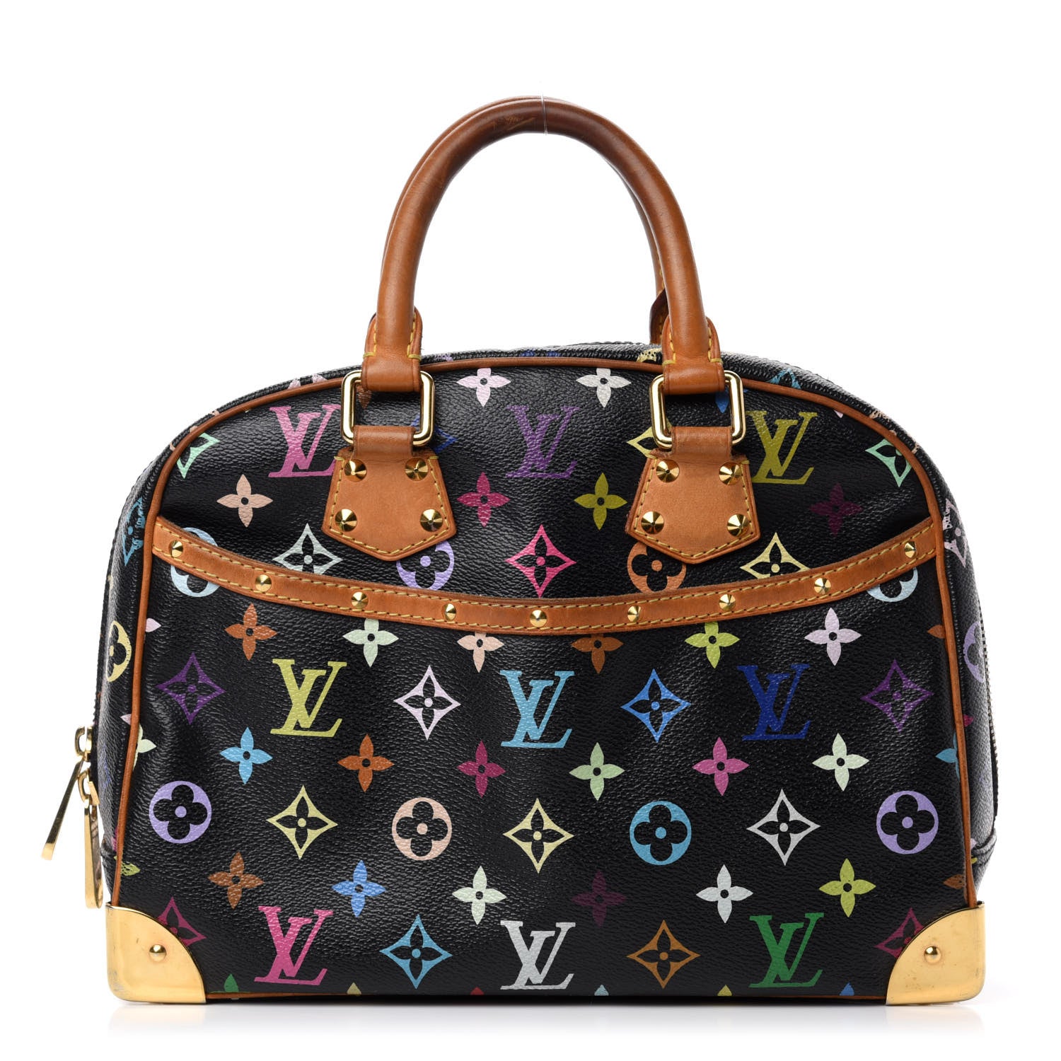 Louis Vuitton Monogram Multicolor Trouville Black 1 of 12