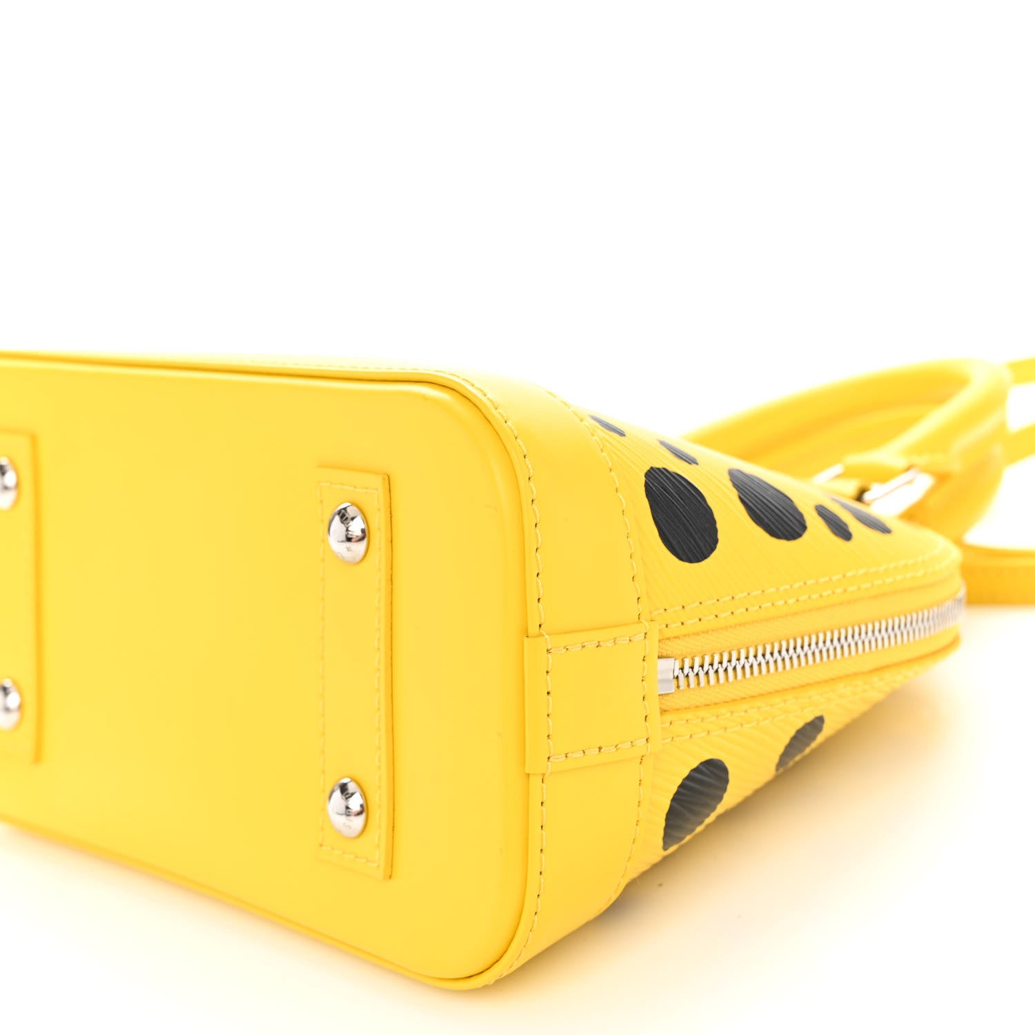 Louis Vuitton LV X YK Epi Alma BB Yellow Black 9 of 10