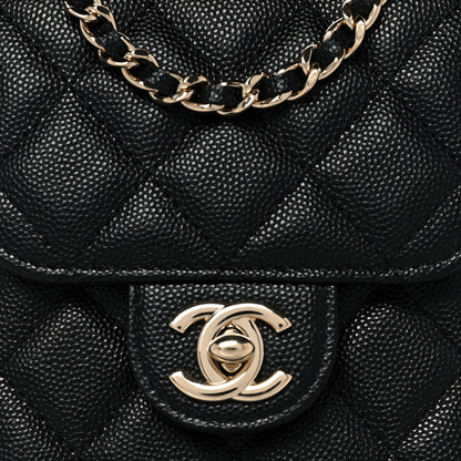 Chanel Caviar Quilted Classic Phone Holder Black 8 of 14