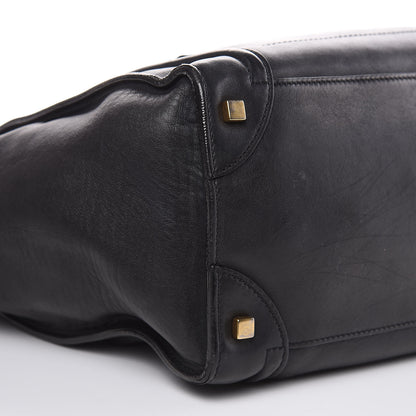 Celine Smooth Calfskin Mini Luggage Black 6 of 20