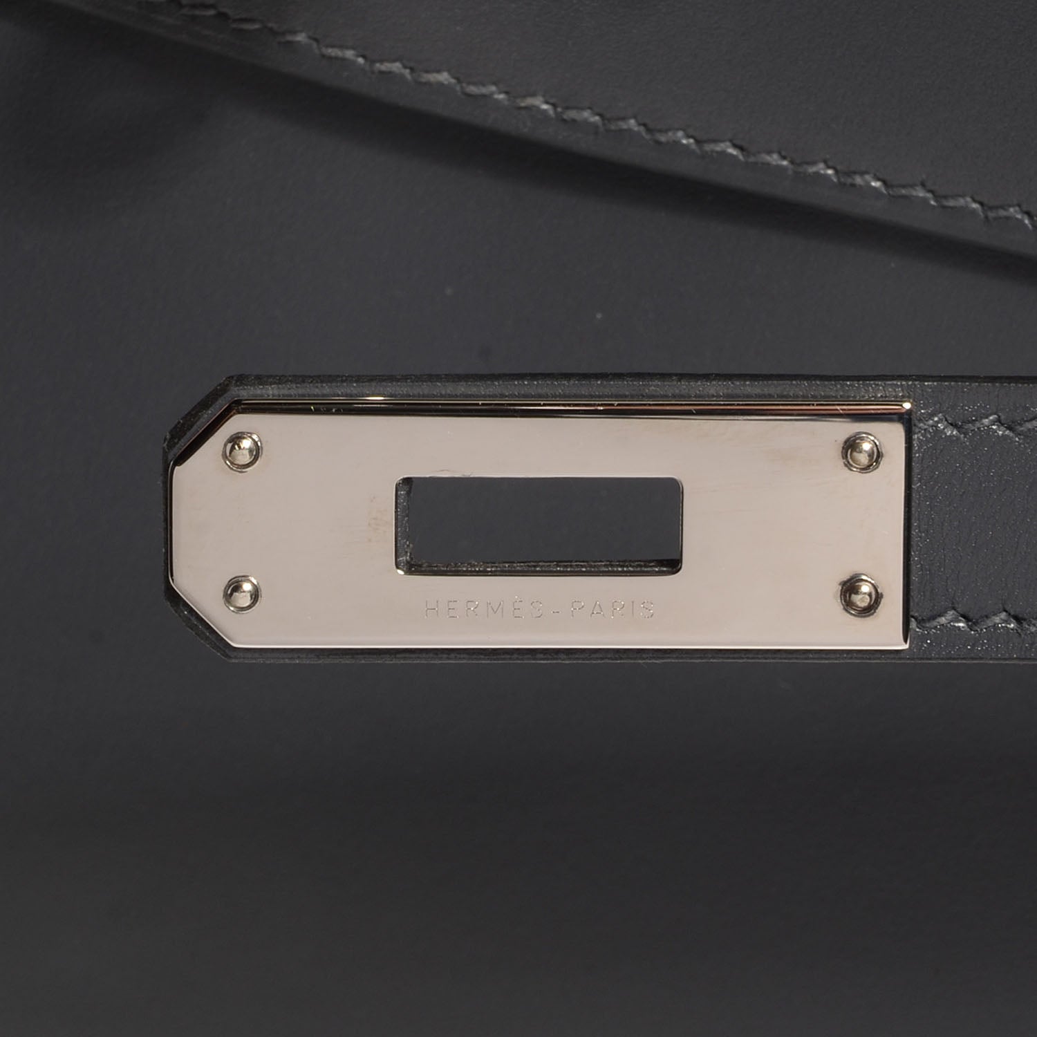 Hermes Box Kelly Longue Pochette Graphite 5 of 8