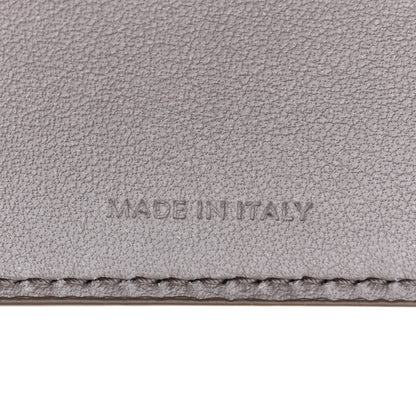 Celine Grained Calfskin Medium Multifunction Strap Wallet Pebble 6 of 10
