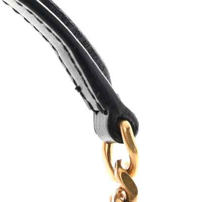 Saint Laurent Calfskin Medium Monogram Sunset Black 13 of 17