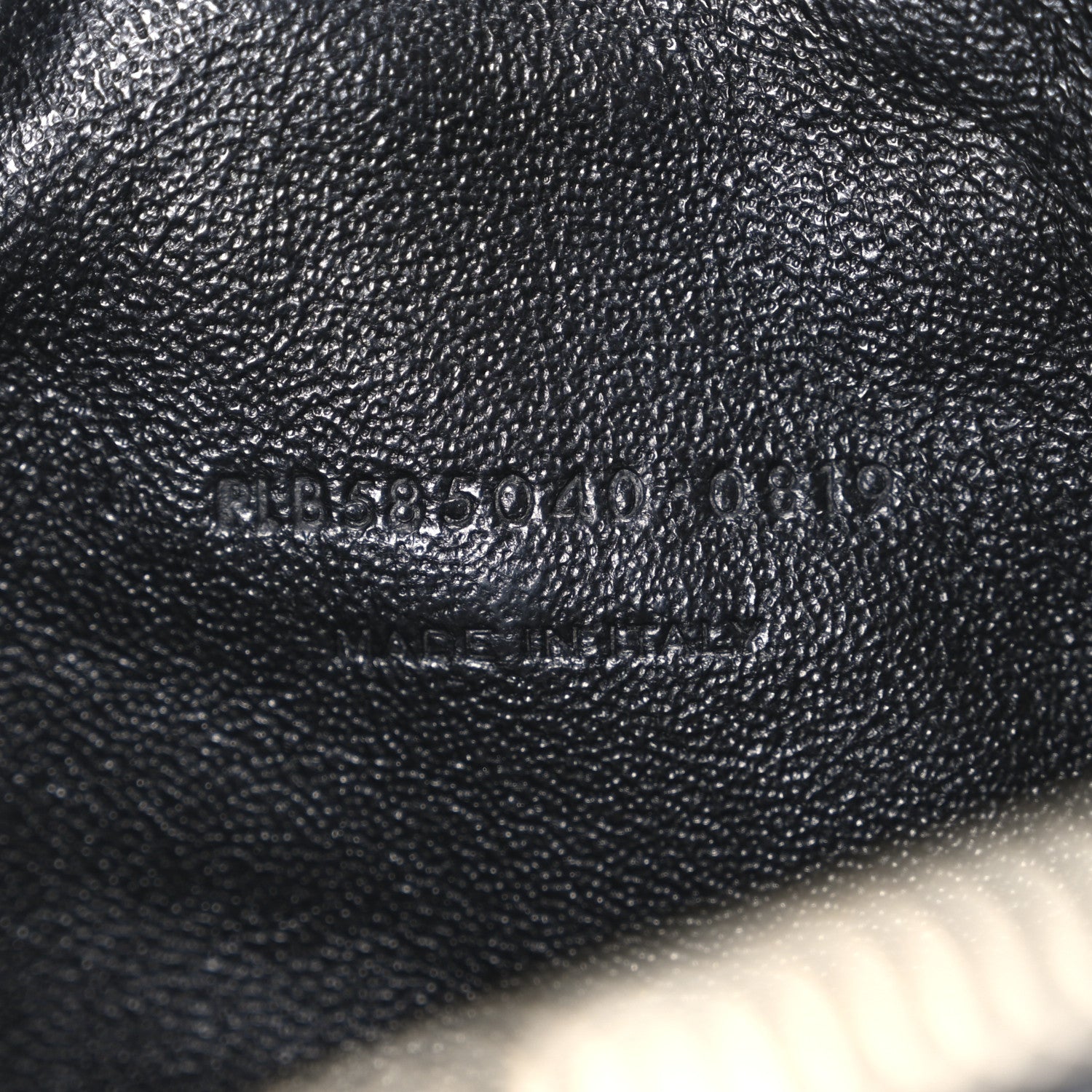 Saint Laurent Grain De Poudre Matelasse Monogram Mini Lou Camera Bag Black 7 of 10