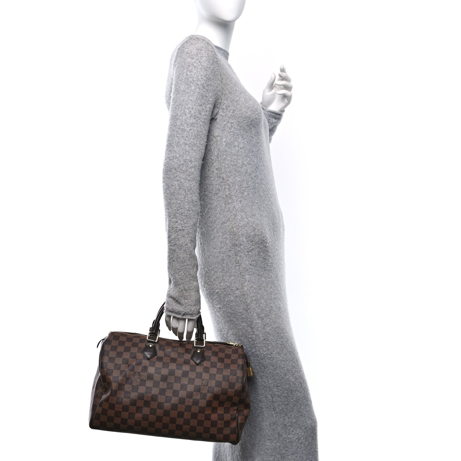 Louis Vuitton Damier Ebene Speedy 35 2 of 12