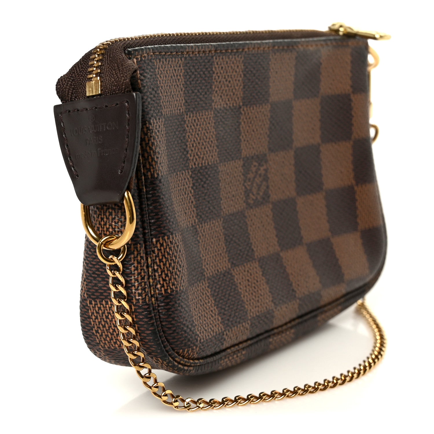 Louis Vuitton Damier Ebene Mini Pochette Accessories 3 of 8