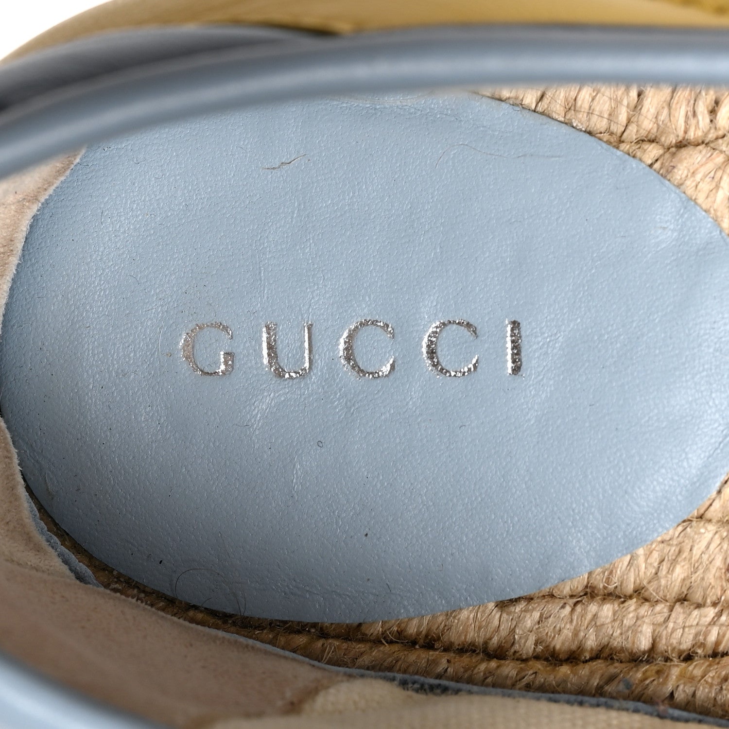 Gucci Nappa Matelasse Diagonal GG Marmont Espadrilles 36 Multicolor Pastel 7 of 7