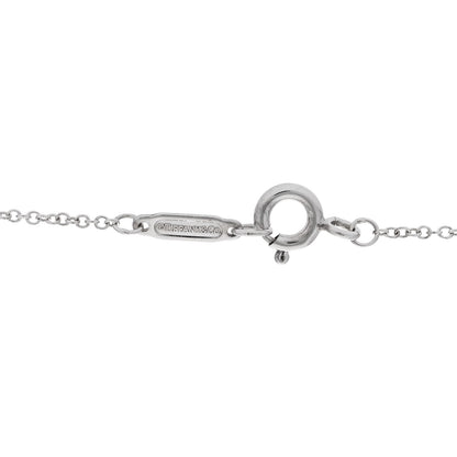 Tiffany Sterling Silver Return to Tiffany Heart Key Pendant Necklace 4 of 5