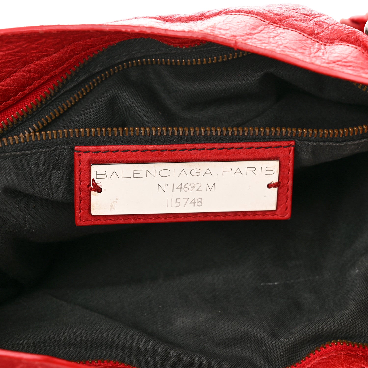Balenciaga Agneau Classic Hardware City Coquelicot 6 of 13
