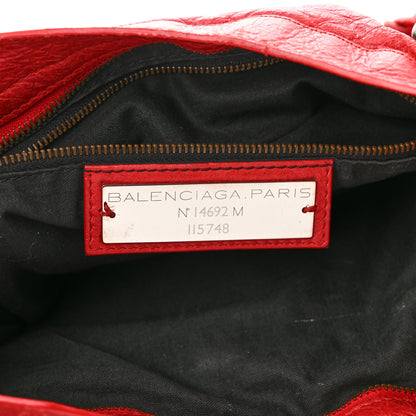 Balenciaga Agneau Classic Hardware City Coquelicot 6 of 13