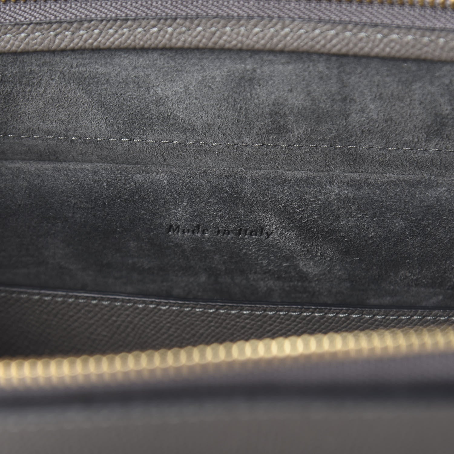 Celine Baby Grained Calfskin Micro Belt Bag Grey 8 of 9