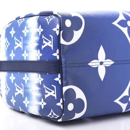 Louis Vuitton Monogram Escale Speedy Bandouliere 30 Blue 9 of 11