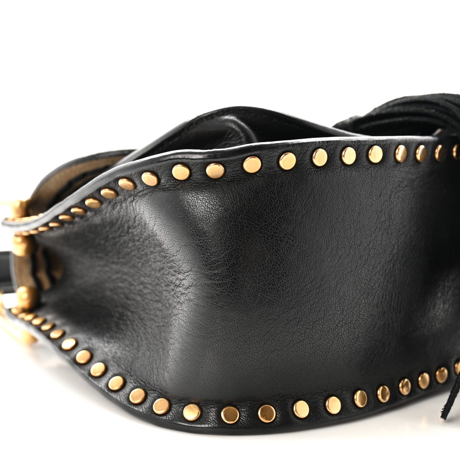 Chloe Calfskin Braided Mini Hudson Shoulder Bag Black 8 of 10