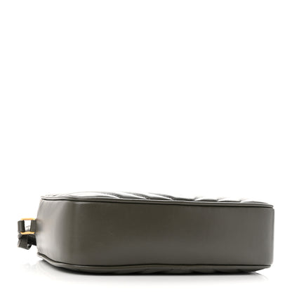 Saint Laurent Calfskin Matelasse Monogram Lou Camera Bag Military Olive 4 of 9
