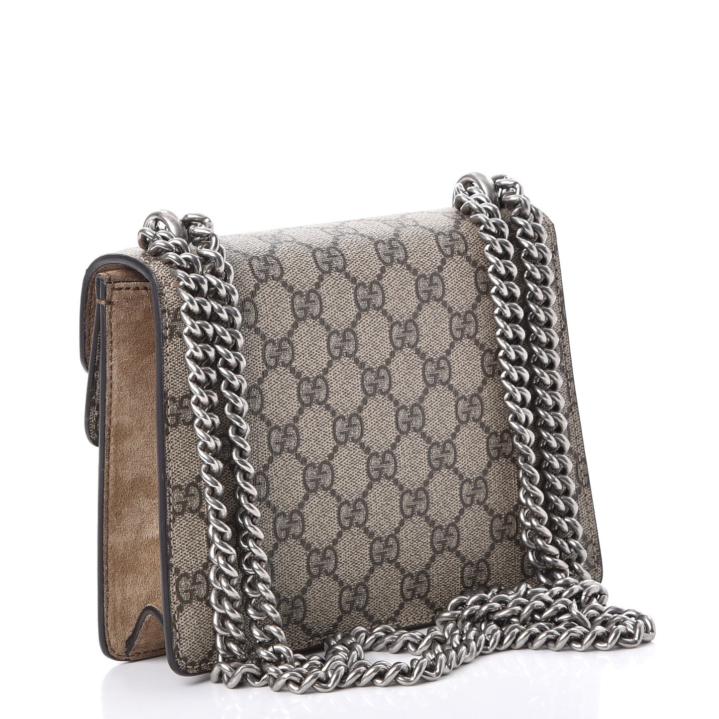 GG Supreme Monogram Mini Dionysus Shoulder Bag Taupe