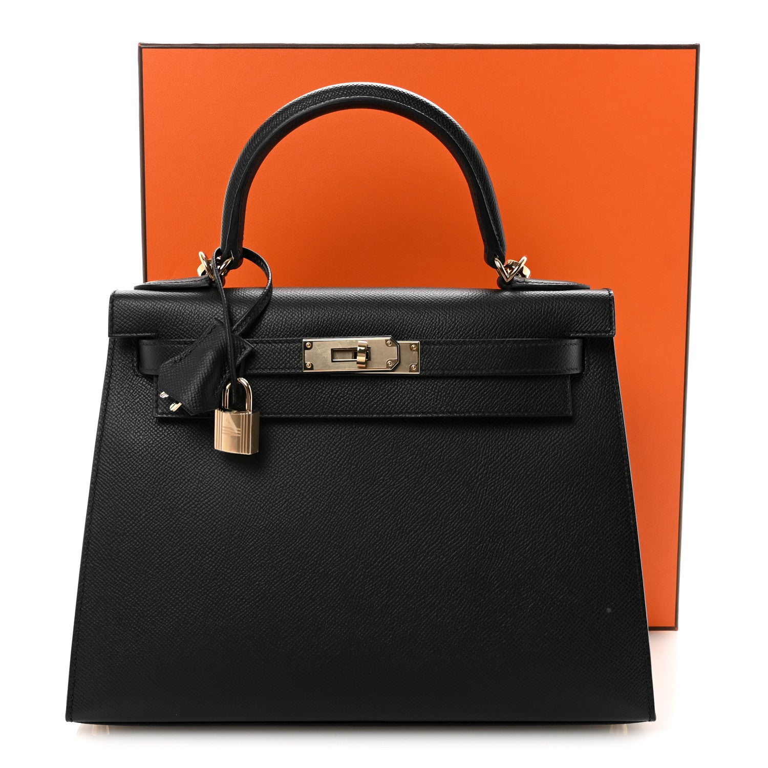 Hermes Epsom Kelly Sellier 28 Black 10 of 10