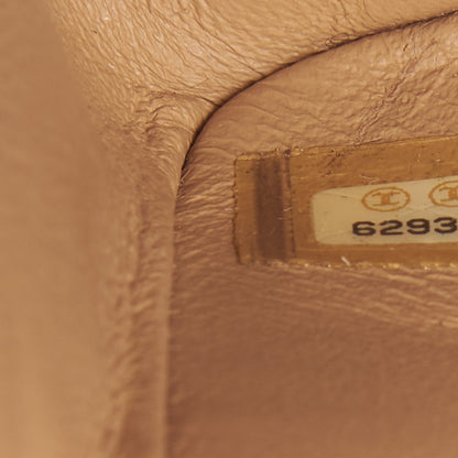 Chanel Lambskin Quilted Medium Double Flap Beige 9 of 9