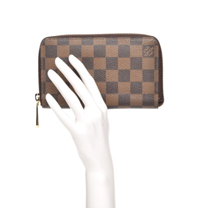 Louis Vuitton Damier Ebene Zippy Compact Wallet 2 of 8