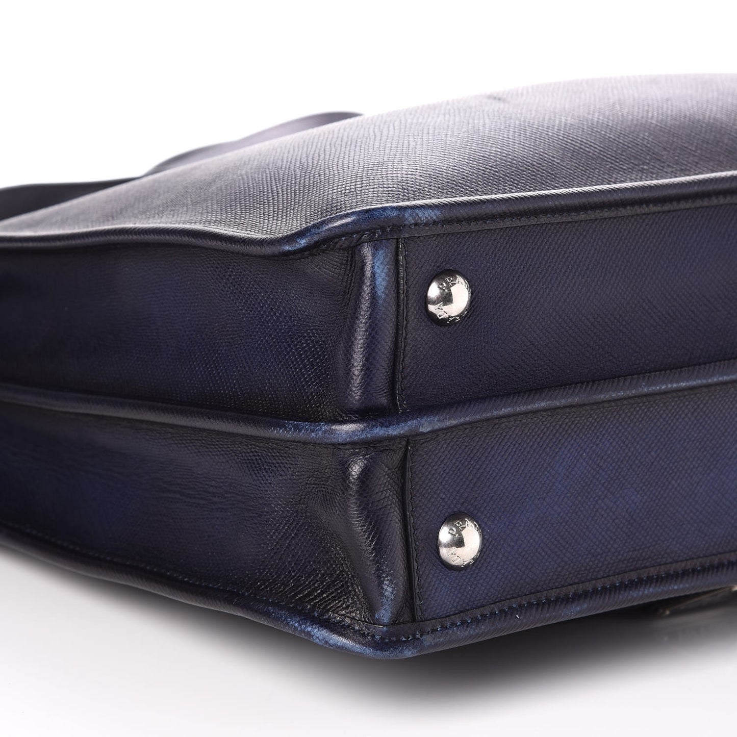 Saffiano Cuir Double Handle Tote Baltico