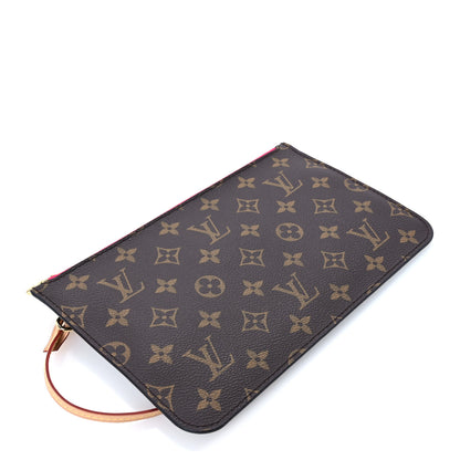 Louis Vuitton Monogram Neverfull MM GM Pochette Pivoine 4 of 8