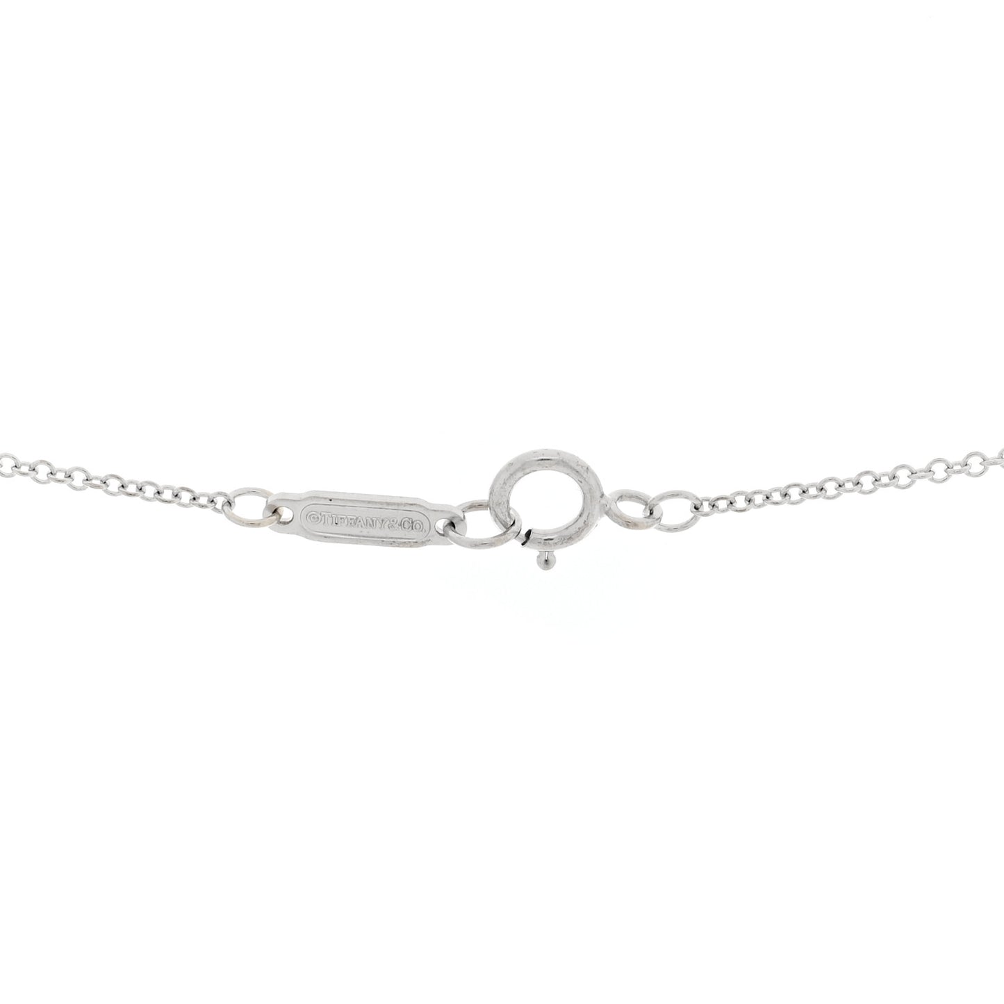 18K White Gold Diamond Medium Metro Cross Pendant Necklace