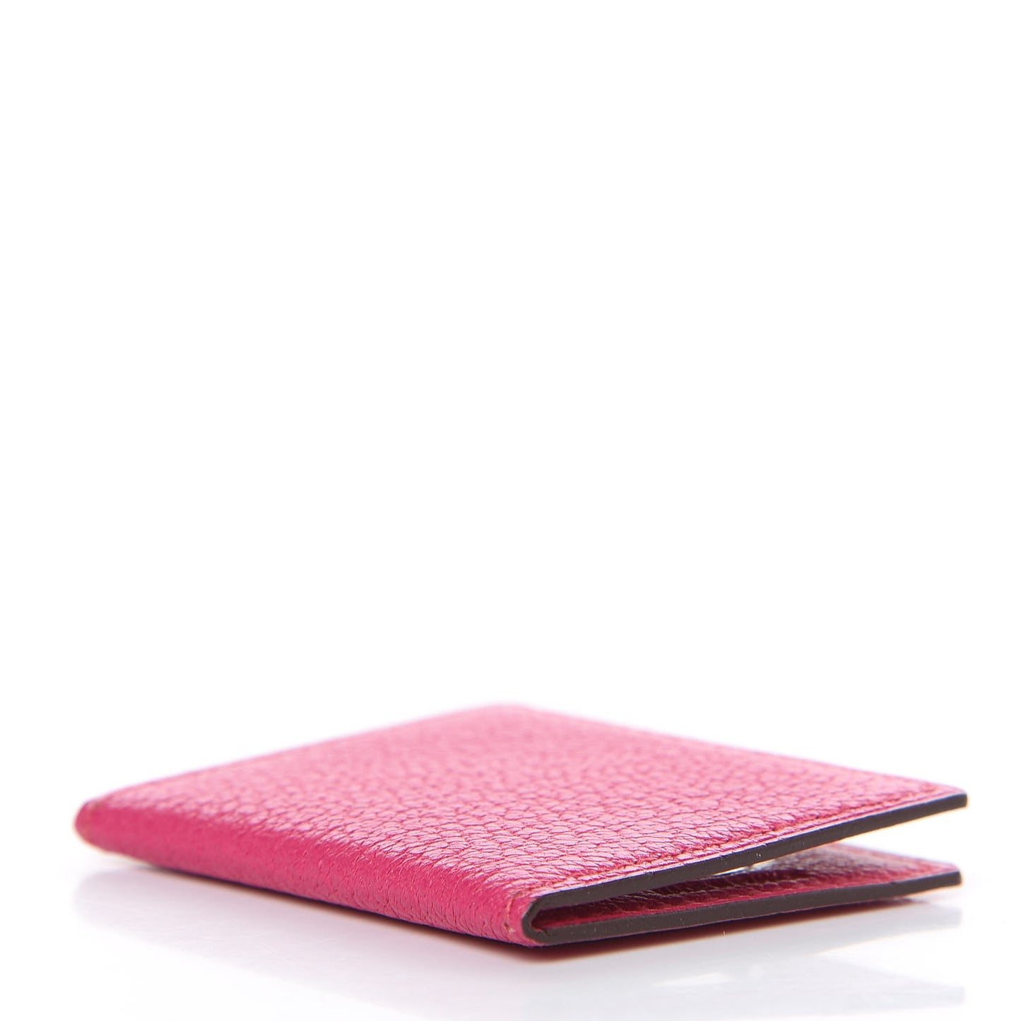 Chevre Mysore Photo Frame Wallet Rose Shocking