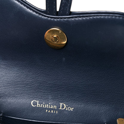 Christian Dior Oblique Saddle Belt Bag Blue 10 of 17