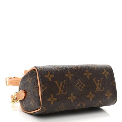 Louis Vuitton Monogram Nano Speedy Bandouliere 4 of 11