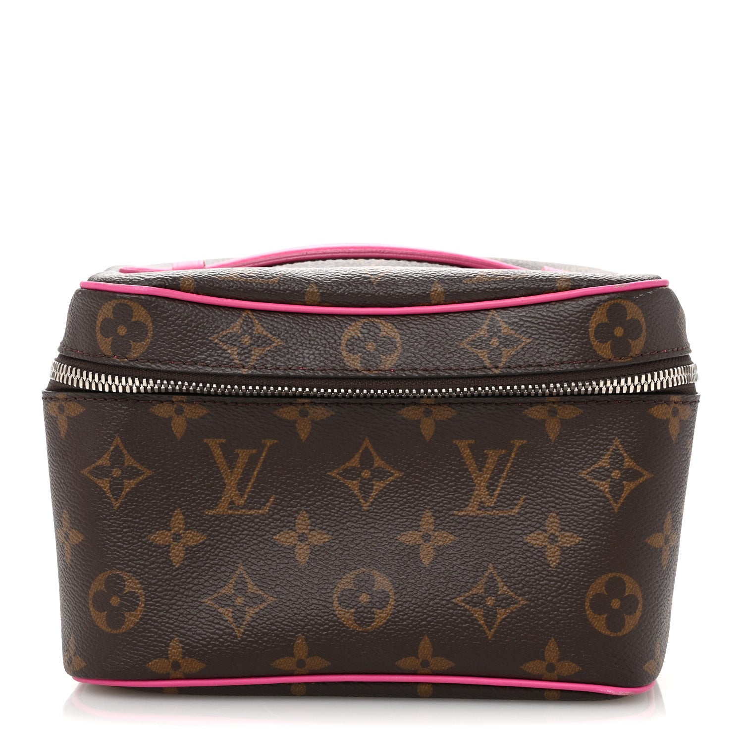 Louis Vuitton Monogram Macassar Nice Mini Fuchsia 1 of 9
