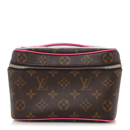 Louis Vuitton Monogram Macassar Nice Mini Fuchsia 1 of 9