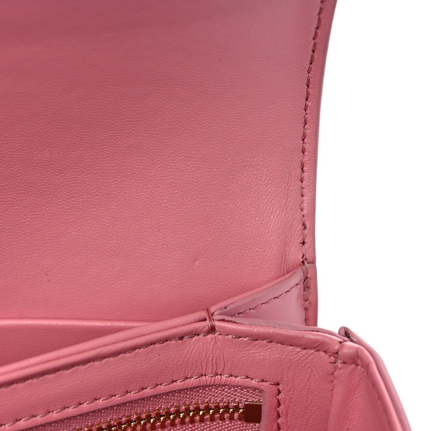 Celine Shiny Calfskin Teen Triomphe Rose 11 of 13