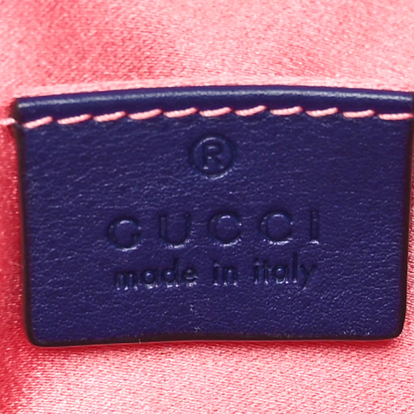 Velvet Matelasse GG Marmont Belt Bag 75 30 Cobalt Blue