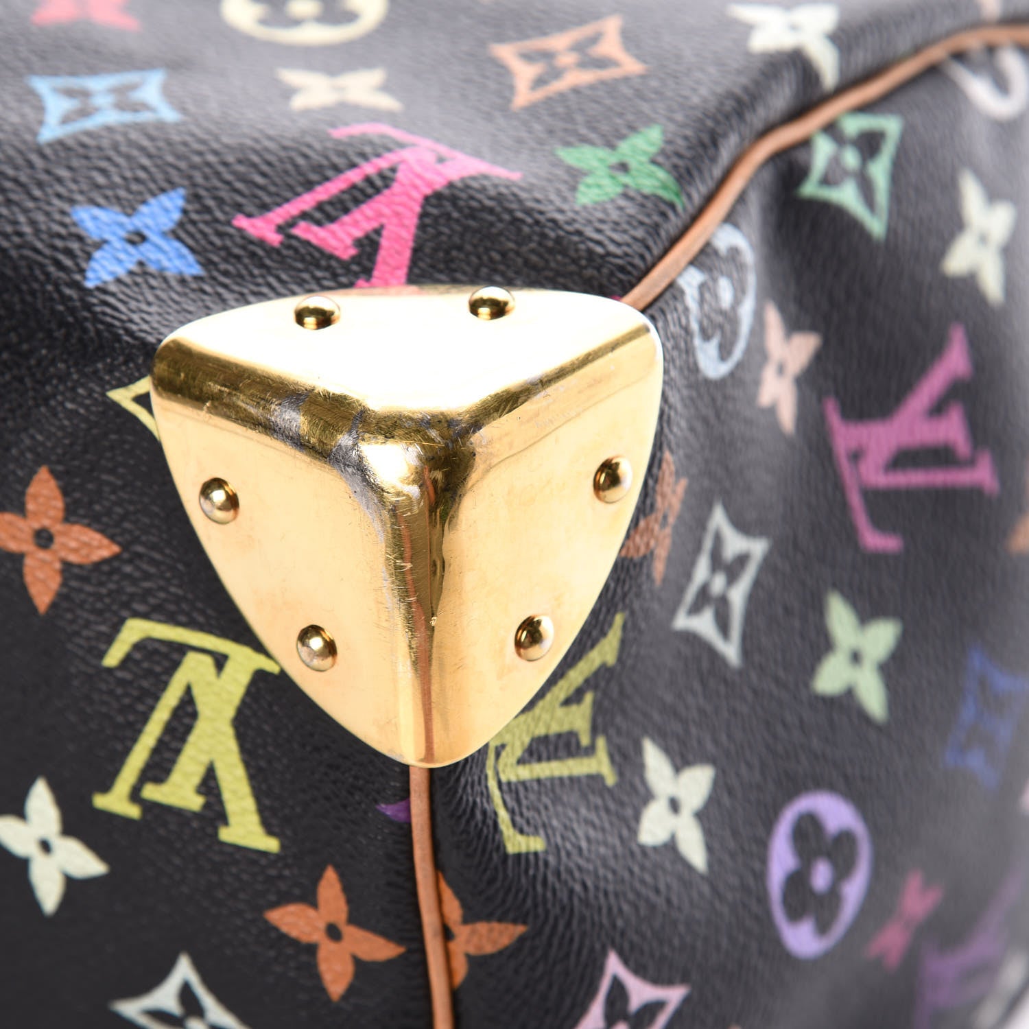 Louis Vuitton Monogram Multicolor Speedy 30 Black 18 of 23