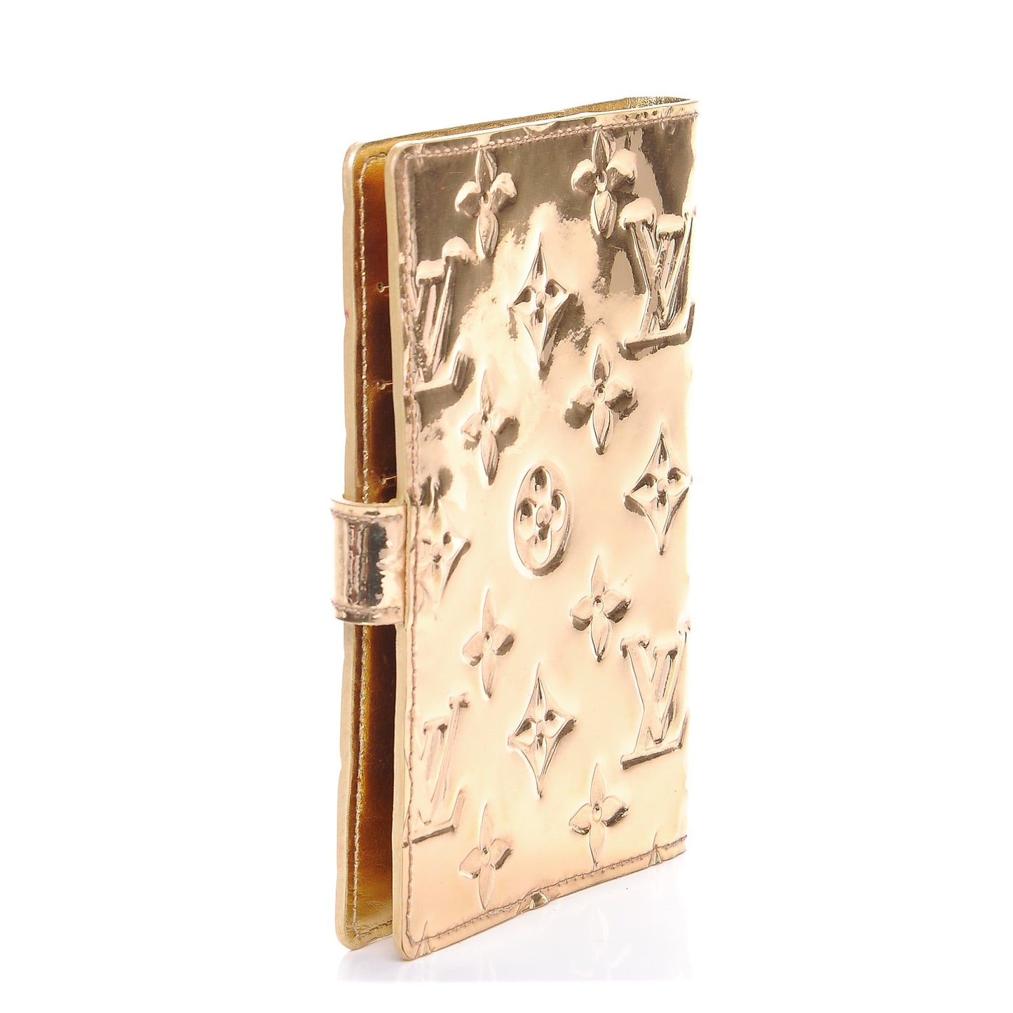 Monogram Miroir Small Ring Agenda Gold