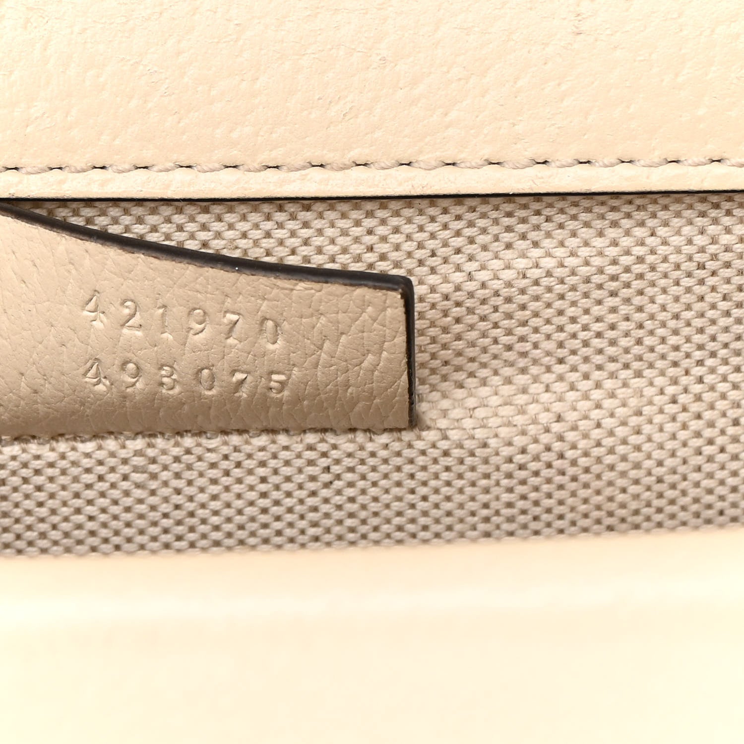 Gucci Textured Calfskin Crystal Mini Dionysus Shoulder Bag Mystic White 7 of 13